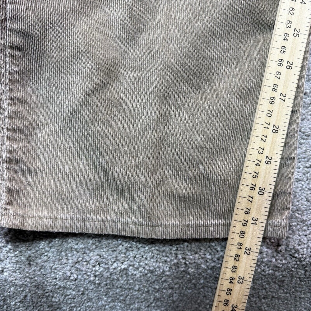 Levis 549 Corduroy Pants Mens 42x32 Brown Tan Low Loose Straight Leg‎ Casual - Picture 10 of 16